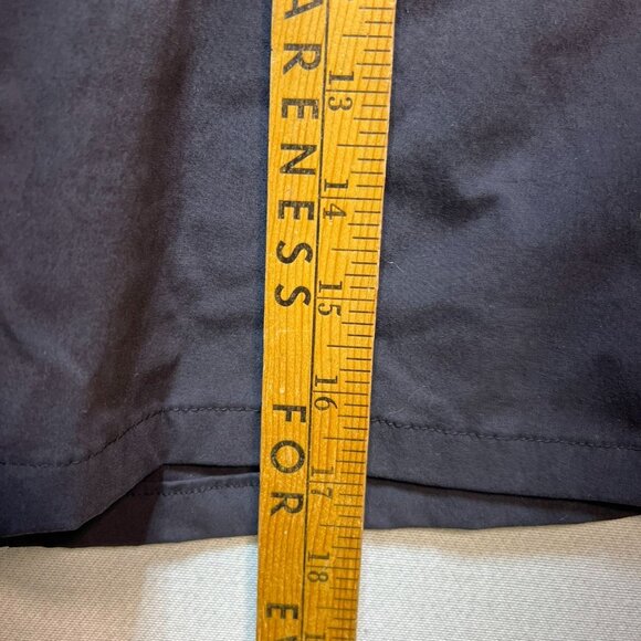 Eddie Bauer Women's Mini Skort Flat Front Stretch Size 8 Black Pockets Casual - Picture 7 of 10